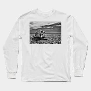 Beached in B&W Long Sleeve T-Shirt